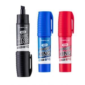 라인플러스 매직킹 대용량 유성매직 사각닙 점보 8mm 10mm