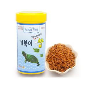 육지 거북이 사료 작은 수생 거북이밥 먹이 자라밥 180g