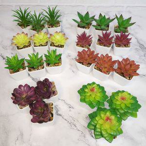 [유토피아]생화같은 사무실 조화 다육이 가짜꽃 인조 식물 모형 화분 다유기 인조꽃 미니 예쁜