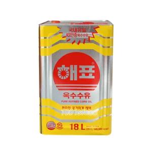 해표 옥수수유18L/옥수수식용유