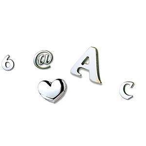 실버 알파벳러블 숫자 입체 글자 돌출 글씨 문자 간판 DIY