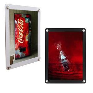 A4 아크릴트렌 액자 사진 투명 자석 프레임틀 제작