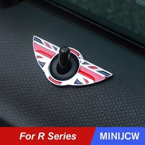 2Pcs 자동차 도어 핀 잠금 커버 스티커 케이스 장식 미니 쿠퍼 S JCW R50 액세서리
