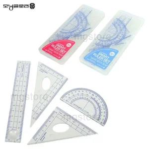 [셀러에이드]각도기 스마트 삼각자 도형측정기 랜덤 수학 도구 학습용 측정기
