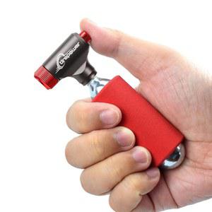 Ctrepower Co2 자전거 타이어 인플레이터, 16g Co2 카트리지 나사산, 퀵앤이지, 프레스타 및 슈레이더 밸브 호환, MTB 및 로드 바이크용