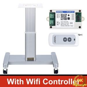 움직일 수있는 전기 리프팅 칼럼 300Kg 데스크 높이 조절 가능 DC24V 모터 홀 Wifi 컨트롤러