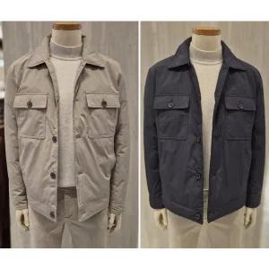 [올젠](신세계 사우스시티)2025FW 남성 카라형 경량 패딩 점퍼 ZF4J1202 2종택1