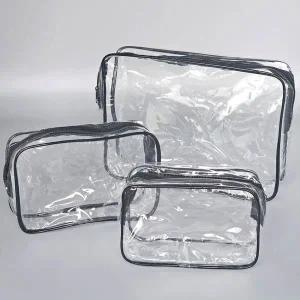 [하프클럽/]정리 여행용품 수납 대용량 투명 포켓 방수 P