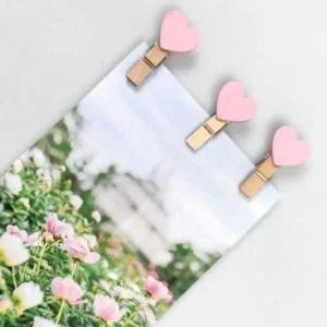 [셀러에이드]ksr 인테리어 사진집게 핑크