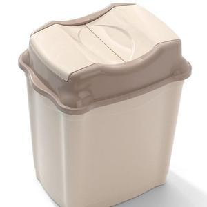 [ME60568R_52C0]편리한 빨래바구니 양문 스윙 휴지통 80L