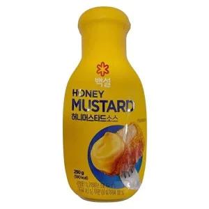 [셀러허브 패션][JHQRSOIT_52EN]가공식품 백설 허니 머스타드 소스 250G