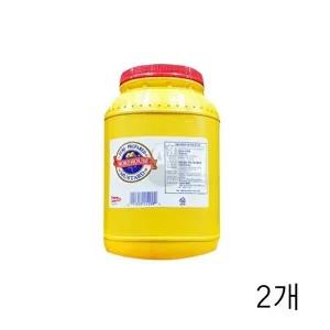 [셀러허브 패션][JHQSFD09_52EN]머스타드소스 X 머스터드소스 3.78L 2개