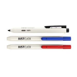 모리스 퀵마크S 네임펜 뚜껑없는 퀵마크 노크식 네임펜 1갑 12개입