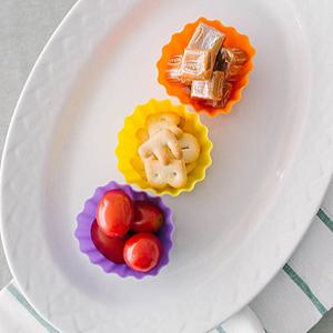 실리콘도시락 6p 세트 도시락반찬통 실리콘파티션 실리콘조리도구 실리콘주방용품 파티션