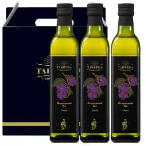 타레가 포도씨유 3병 500ml 식용유선물세트