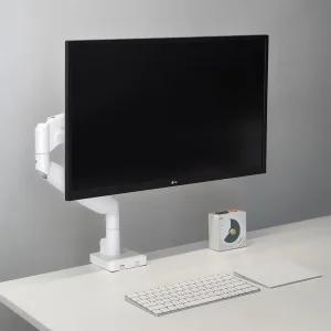 루나랩 모니터암 거치대 32인치 베사홀 하디 싱글 모니터암