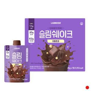 랩노쉬 쉐이크 슬림 단백질 식단 운동 더블초코 7개