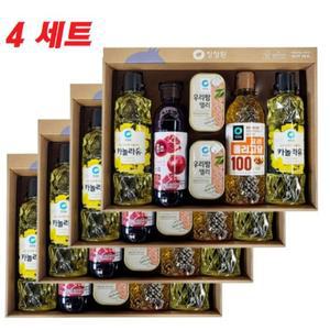 [KGPQWKUP_4B]가성비 카놀라유선물세트 4세트 추석 설 한가