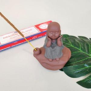 [HYIII38M_4B]향 꽂이 인센스 동자승