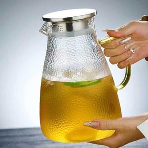 [JHQS7KCP_4B]내열유리물병 유리병 가정용물병 식당물병