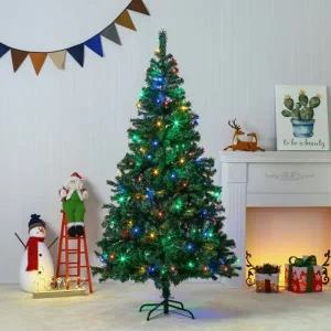 180cm 풍성한 스카치 트리 + 100구 LED 칼라전구포함