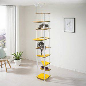 [오르캣]오르 ORC-406 튼튼한 DIY 원목 캣폴 캣스텝 계단 고양이 미니 캣타워