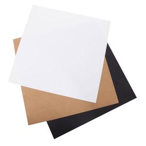 THEAUX 60pcs 사각 그래피티 판지 두꺼운 크래프트 페이퍼 미술 프로젝트 만다라 드로잉 소년 소녀들의 그림 장식용 하드보드