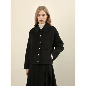 갤러리아 올리비아로렌 스탠 카라형 핸드메이드 자켓 VOCFU4W9331