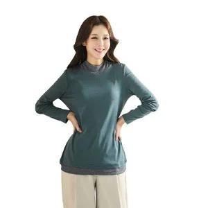 [NS홈쇼핑]여성오아로배색코튼모달티셔츠4종_QAFFT151[35533197]