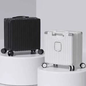 뮤즈큐브 스마트 트래블러 18인치 기내용 캐리어 (저소음바퀴,USB포트,컵홀더)