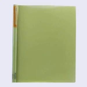 [셀러에이드]프로비즈 대용량 둥근쫄대화일(A4/좌철/노랑/10매/팩)