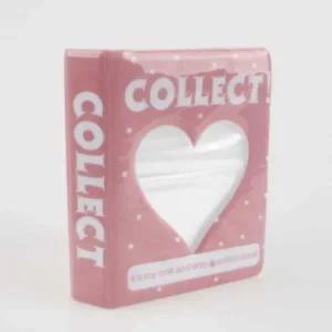 [셀러에이드]수집 앨범 핑크 포켓카드 정리함 사진 보관