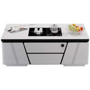 스마트 테이블 거실 다기능 무선충전 미니 냉장고서랍