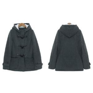 [BZJL2YO8_4C]베이직 코트 떡코 후드 여자 떡볶이코트