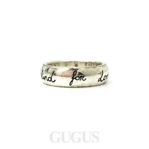 [구구스]중고명품 구찌 실버 반지 ~5 (NO 3919691)