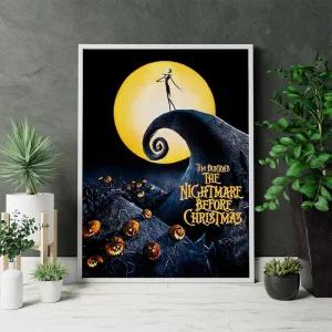 크리스마스 영화 포스터 액자 3. 크리스마스의 악몽