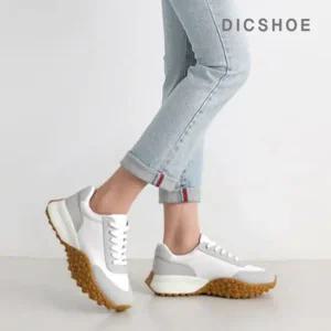 딕슈 여성 키높이 통굽 어글리 스니커즈 운동화 4cm SKWS243