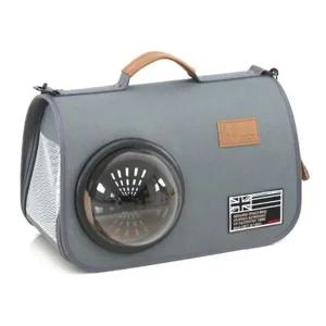 강아지 모던 우주선 가방 그레이 1P 숄더백 이동 외출 고양이캐리어