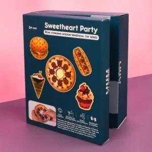 [골드스마일]링킷 패스트푸드 실꿰기 xhm-8805a 모양맞추기 도형맞