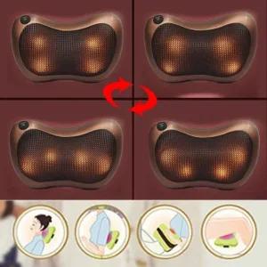 차량용 안마기 허리 목 온열 가정용 회전 마사지기 (WE438E4)