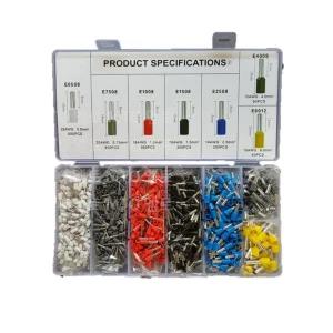 4압착터미널단자세트 1900pcs 전선 배선 펜홀단자키트 스트리퍼 연결단자 커넥트와이어단자