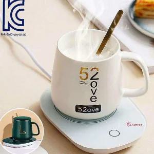 컵워머 맛있는 머그 히팅컵 인덕션 보온 가장 온도 마시기좋고 유지 중력 자동fgh297