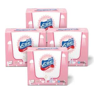 [하프클럽/유한킴벌리]스카트 원데이 빨아쓰는 일회용 행주 30매 4개