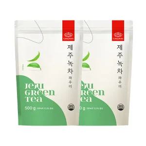 까로망 그린티라떼 파우더 500g 2개세트 녹차가루