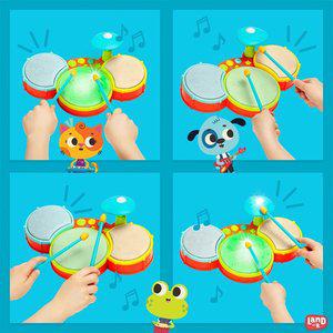 [브랜드B][Land of B] 리틀비트드럼 어린이 드럼 악기 음악 완구