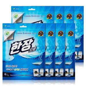 한장으로 초고농축 친환경 종이세제 10매 x 8개