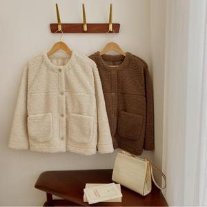 [부티크79] Rebecca 양털뽀글 데일리 자켓