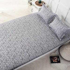 누빔 요매트 바닥이불 바닥요 까는이불 퀸 135x210 그레이 블루 핑크