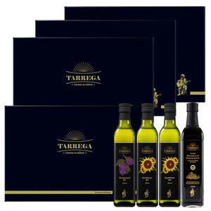 타레가 포도씨유 해바라기유2 500ml 발사믹 4P세트 4개