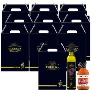 타레가 포도씨유 500ml 밀러소스 2병 혼합세트 10개